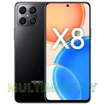 Смартфон HONOR X8 6GB/128GB международная версия (полночный черный)